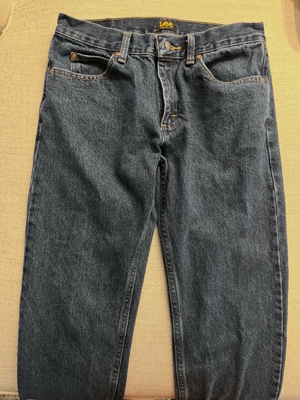 Lee Women’s Straight Leg Dark Blue Jeans